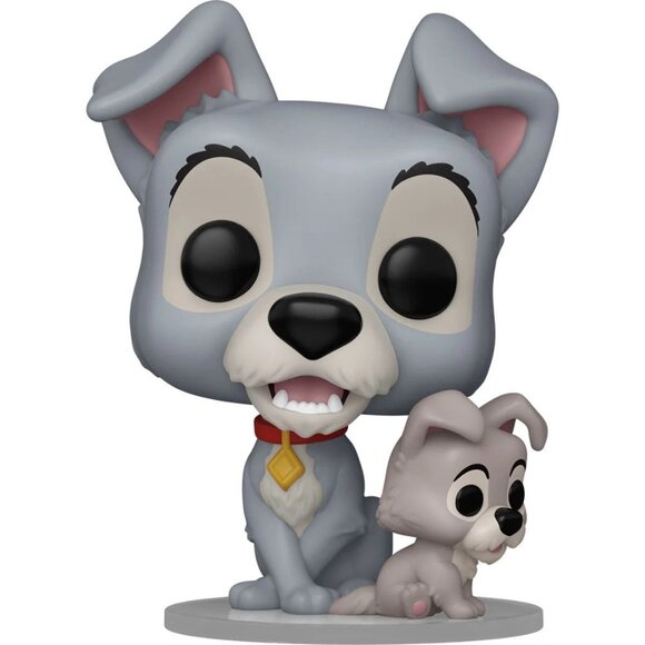 Funko Pop! Lady and the Tramp 70th Anniversary - Tramp with Puppy #1554 - Picture 2 of 3